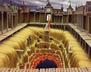 Cabins — Jacek Yerka