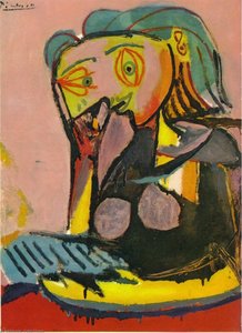 Leaning Woman — Pablo Picasso, Surrealism