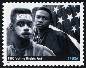 37c 1965 Voting Rights Act Stamp — United States Postal Service