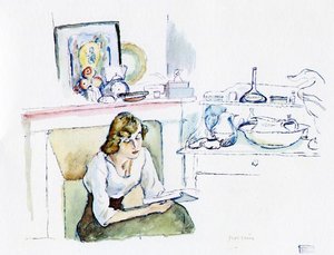 Hermine David Indoors — Julius Mordecai Pincas