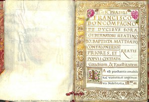 Honors for Msgr. Francesco Boncompagni, as Papal Governor of Rieti: pages 2-3