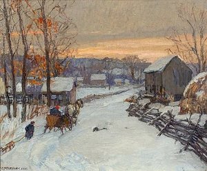 Bucks County Landscape — Edward Willis Redfield