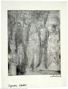 Foyer Scene — Ernst Ludwig Kirchner