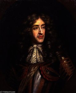 Portrait Of James, Duke Of York As Lord High Admiral — Henri Gascard