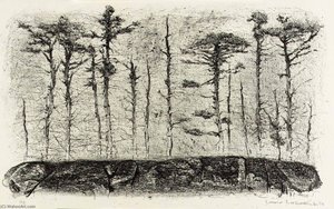 Coastline, Nova Scotia — Louis Lozowick