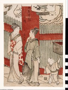 Woodcut — Torii Kiyonaga
