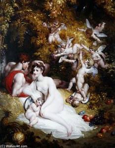 Vertumnus And Pomona, C.1807 — Richard Westall