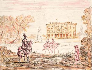 Cavalli E Ville. Cavalieri Antichi — Giorgio De Chirico