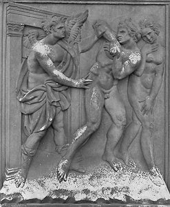 La Cacciata Dall-eden — Jacopo Della Quercia