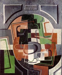 Still Life On Plaque — Juan Gris, Synthetic Cubism