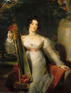Porträt von Lady Elizabeth Conyngham