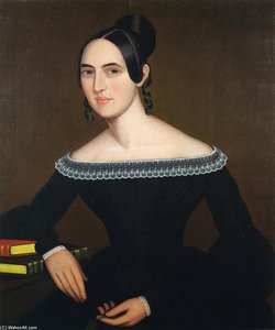 A Portrait Of Jeanette Payne — Ammi Phillips