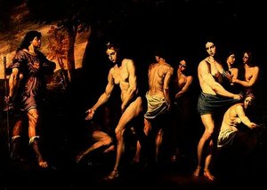 Diana and her Nymphs Surprised by Actaeon
