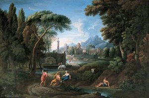Classical italian landscape