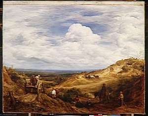 CARRIERES DE SABLE A HAMPSTEAD HEATH (SAND PITS, HAMPSTEAD HEATH)