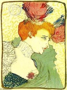 The Actress Marcelle Lender — Henri De Toulouse-lautrec, Post-impressionism