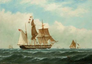 The Barque 'peerless' — Richard Henry Nibbs