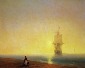 Morning At Sea — Ivan Konstantinovich Aivazovsky, Romanticism