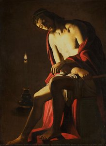Christ On The Cold Stone, Gerard Van Honthorst (copy After), After C. 1614 — Gerard Van Honthorst, Baroque