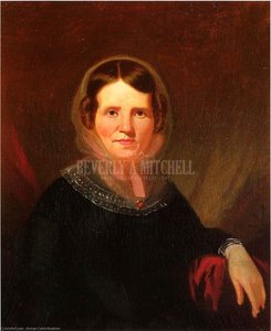 Portrait Of A Woman With A Red Broach — George Caleb Bingham