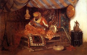 The Moorish Warrior — William Merritt Chase