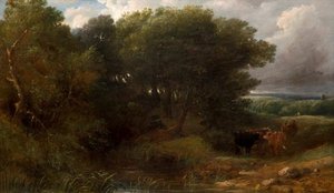 Rural Scene — David Cox, Romanticism