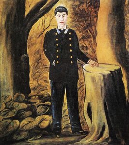 Portrait Of Ilya Zdanevich — Niko Pirosmani