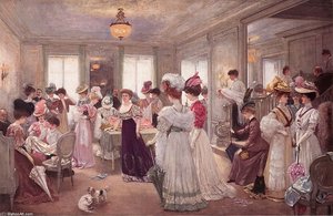 Cinq Heures Chez Paquin — Henri Gervex