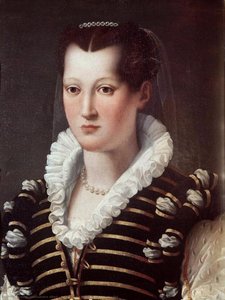 Porträt Isabella De' Medici — Alessandro Allori