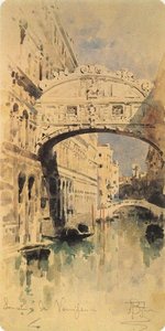 Venice. Bridge Of Sighs — Mikhail Vrubel