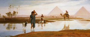 Overflow Of The Nile — Frederick Goodall