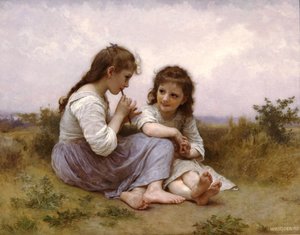 Idylle Child — William-adolphe Bouguereau