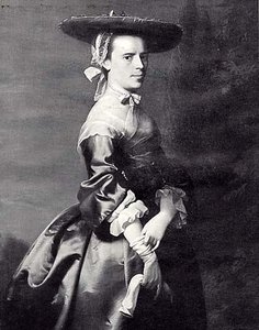 Mrs. Nathaniel Allen, (painting) — John Singleton Copley