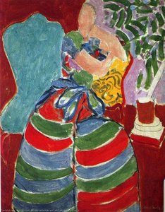 La Robe Rayée — Henri Matisse