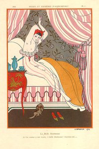 La Belle Matineuse — Georges Barbier, Art Nouveau