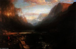 Clearing After Rain, Pont Hoogan — William James Müller