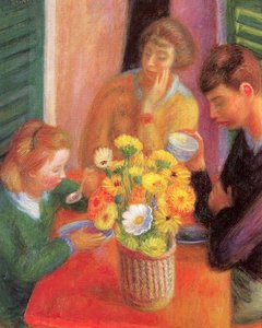 Breakfast Porch — William James Glackens