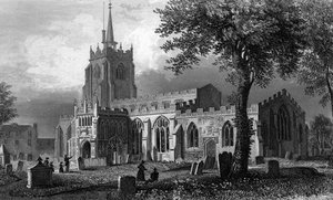 St. Mary's Church — William Henry Bartlett