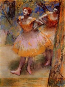 Two Dancers — Edgar Degas, Impressionism