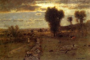 The Clouded Sun — George Innes