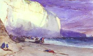 The Undercliff — Richard Parkes Bonington