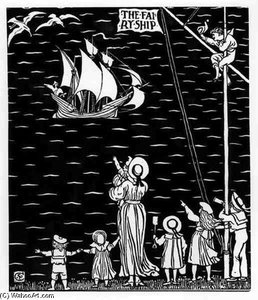 End Paper Of 'the Fairy Ship