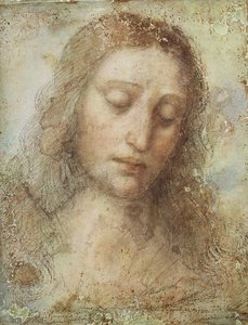 Head Of Christ — Leonardo Da Vinci, Renaissance