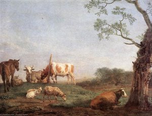 Resting Herd — Paulus Potter, Romanticism