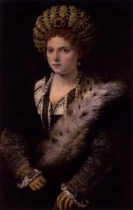Isabella D'este, Duchess Of Mantua — Titian, Renaissance Mannerism