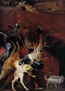 Triptych Of Temptation Of St Anthony (detail) (29) — Hieronymus Bosch, Northern Renaissance