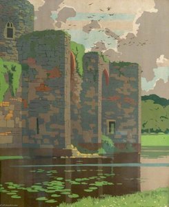 Castle And Moat — Norman Wilkinson