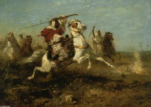The Pursuit — Adolf Schreyer