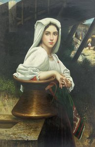 Italian Girl Drawing Water - William-Adolphe Bouguereau