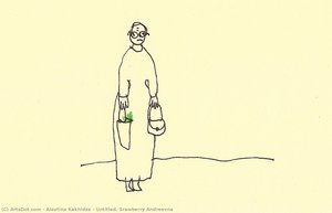 Untitled. Srawberry Andreevna — Alevtina Kakhidze